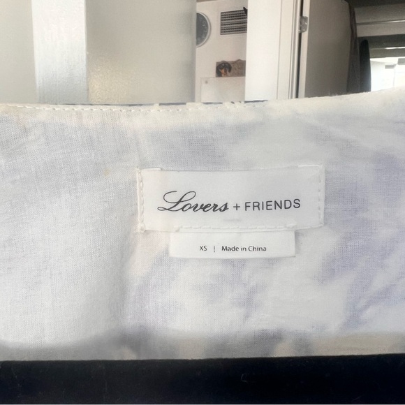 Lovers + Friends Blue Floral Bodysuit - Picture 5 of 8